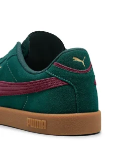 Leder-Sneakers "Club II Era" in Grün/ Lila>Puma