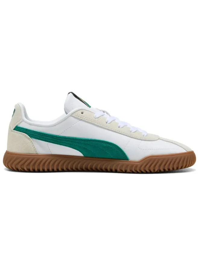 Leder-Sneakers "Club Kayzer" in Weiß/ Beige/ Grün>Puma New