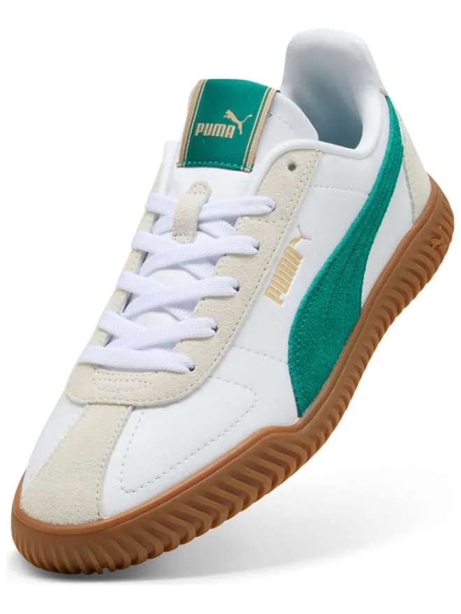 Leder-Sneakers "Club Kayzer" in Weiß/ Beige/ Grün>Puma New