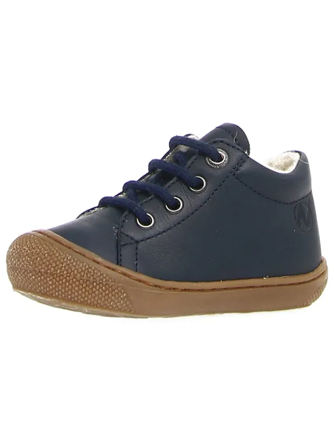 Leder-Sneakers "Coco" in Dunkelblau>Naturino