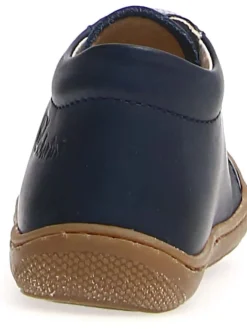 Naturino Sneakers^Leder-Sneakers "Cocoon" in Dunkelblau/ Blau