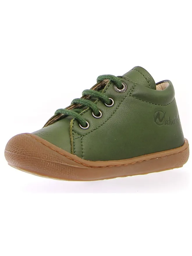 Leder-Sneakers "Cocoon" in Grün>Naturino Outlet