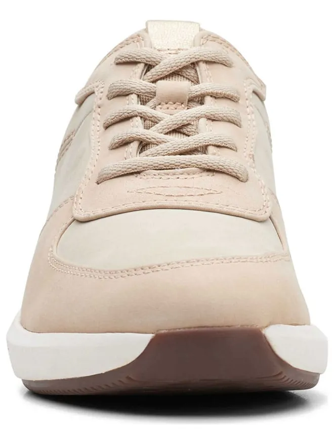 Clarks Sneakers^Leder-Sneakers "Comb Un Rio" in Beige