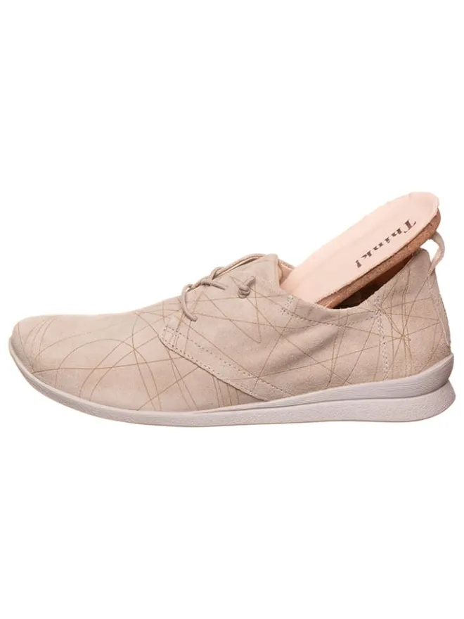 Think! Sneakers^Leder-Sneakers "Cotton" in Beige