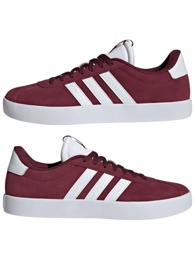 Leder-Sneakers "Court 3.0" in Rot>adidas