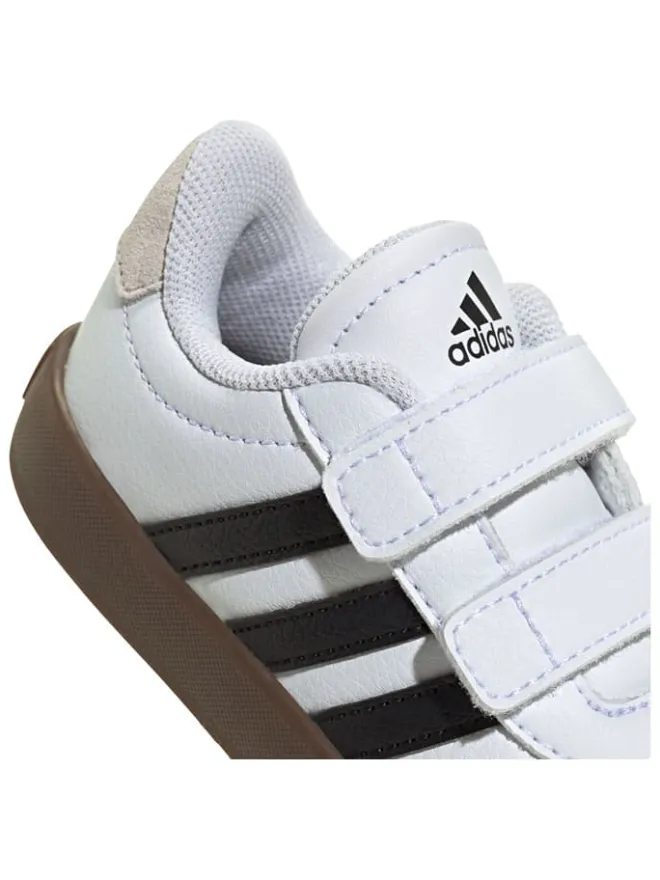 Leder-Sneakers "Court 3.0" in Weiß/ Schwarz>adidas Discount
