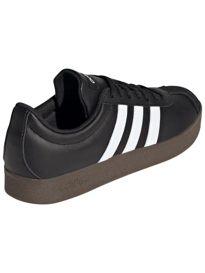 Leder-Sneakers "Court Base" in Schwarz>adidas Hot