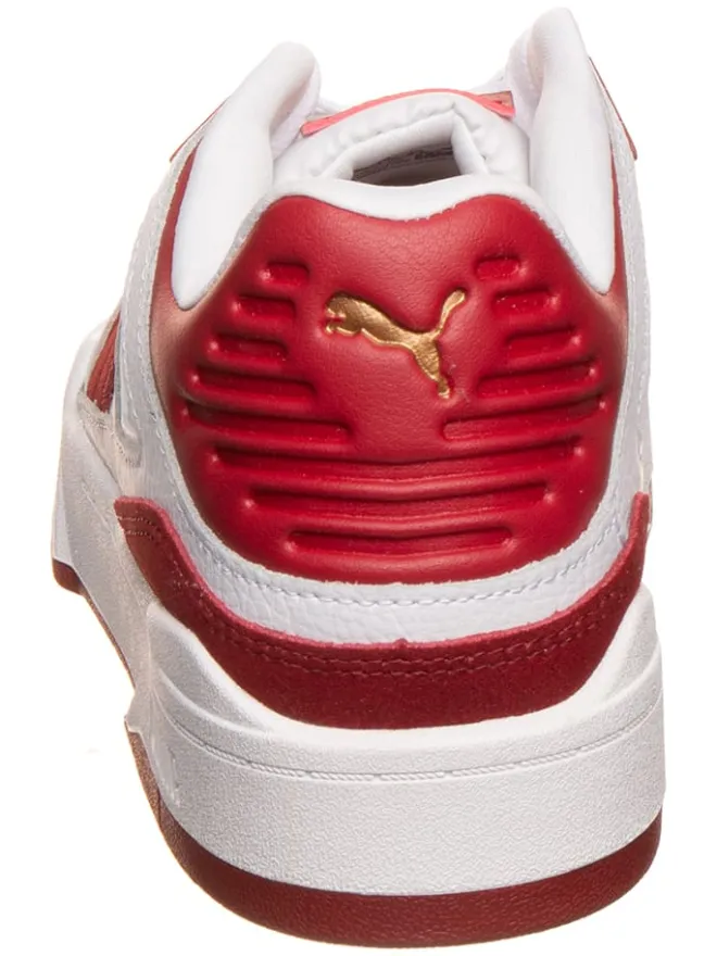 Puma Sneakers|Sneakers^Leder-Sneakers "C-Pma Slipstream" in Weiß/ Rot