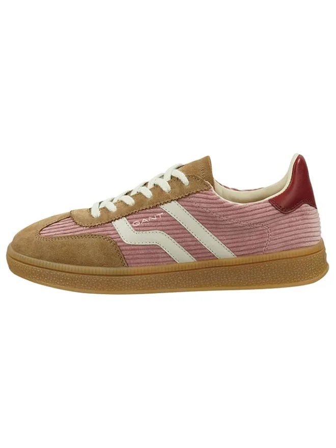 Leder-Sneakers "Cuzima" in Rosa/ Hellbraun>GANT Footwear