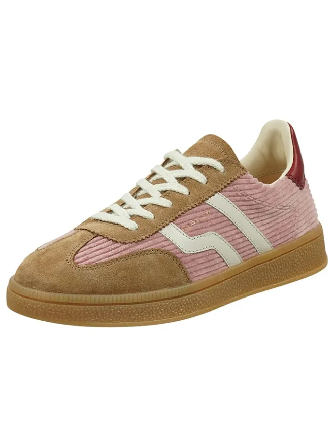 Leder-Sneakers "Cuzima" in Rosa/ Hellbraun>GANT Footwear