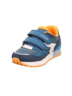Leder-Sneakers "Dash" in Blau/ Weiß/ Orange>superfit Sale