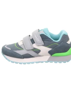 Leder-Sneakers "Dash" in Dunkelblau/ Hellblau/ Weiß>superfit Best