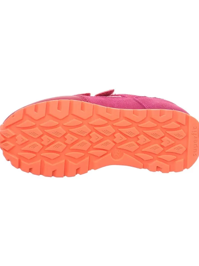 superfit Sneakers·Sneakers Low^Leder-Sneakers "Dash" in Pink/ Orange/ Rot