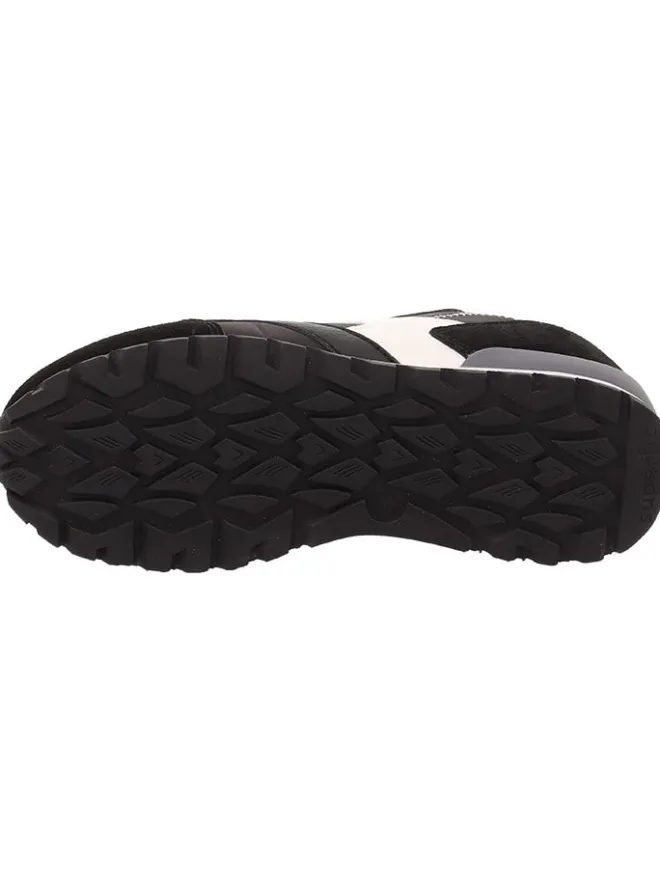 Leder-Sneakers "Dash" in Schwarz/ Weiß/ Grau>superfit Hot