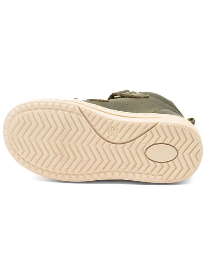 bisgaard Sneakers·Sneakers High^Leder-Sneakers "Dylan" in Grün