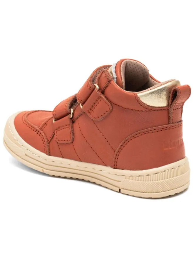 bisgaard Sneakers·Sneakers High^Leder-Sneakers "Dylan" in Orange