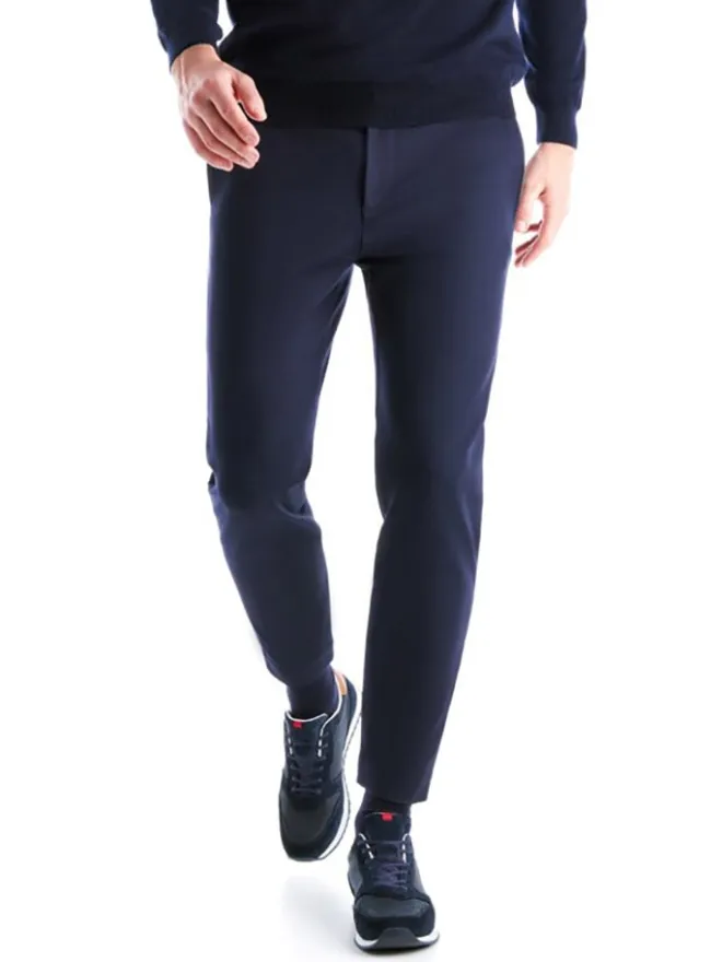 Leder-Sneakers "Edmond" in Dunkelblau>LLOYD Sale