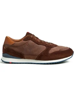 LLOYD Sneakers^Leder-Sneakers "Edmond" in Hellbraun/ Braun