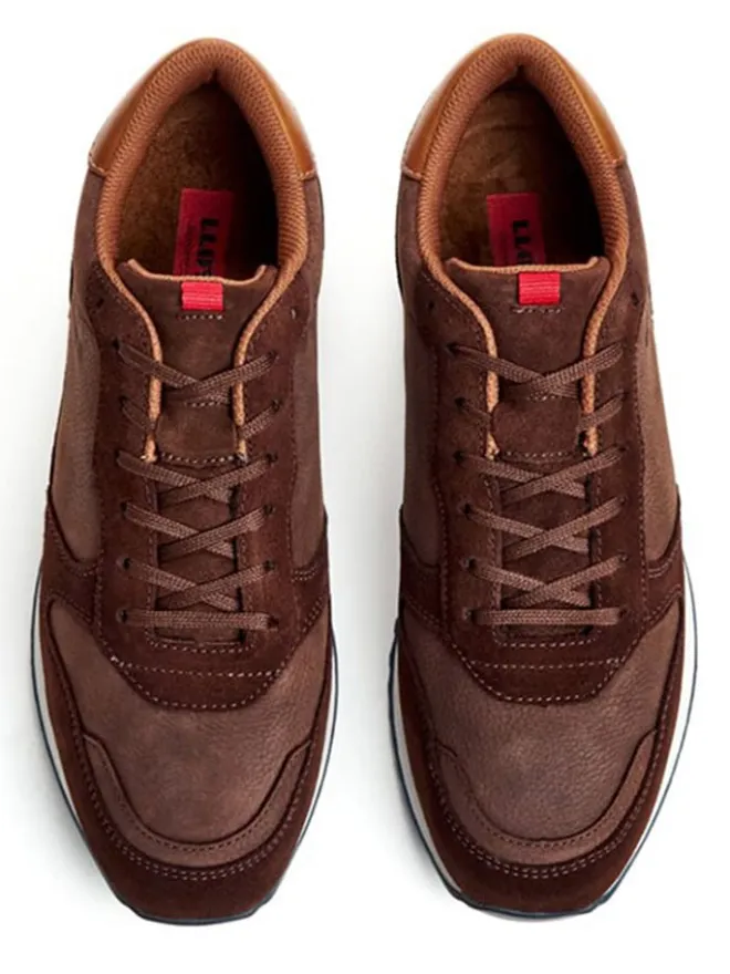 LLOYD Sneakers^Leder-Sneakers "Edmond" in Hellbraun/ Braun