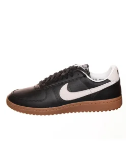 Nike Sneakers^Leder-Sneakers "Field General 82" in Schwarz/ Weiß