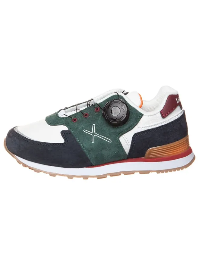 Lurchi Sneakers·Sneakers Low^Leder-Sneakers "George" in Weiß/ Grün