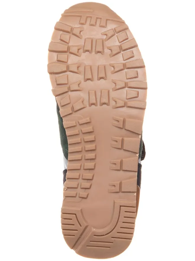 Lurchi Sneakers·Sneakers Low^Leder-Sneakers "George" in Weiß/ Grün