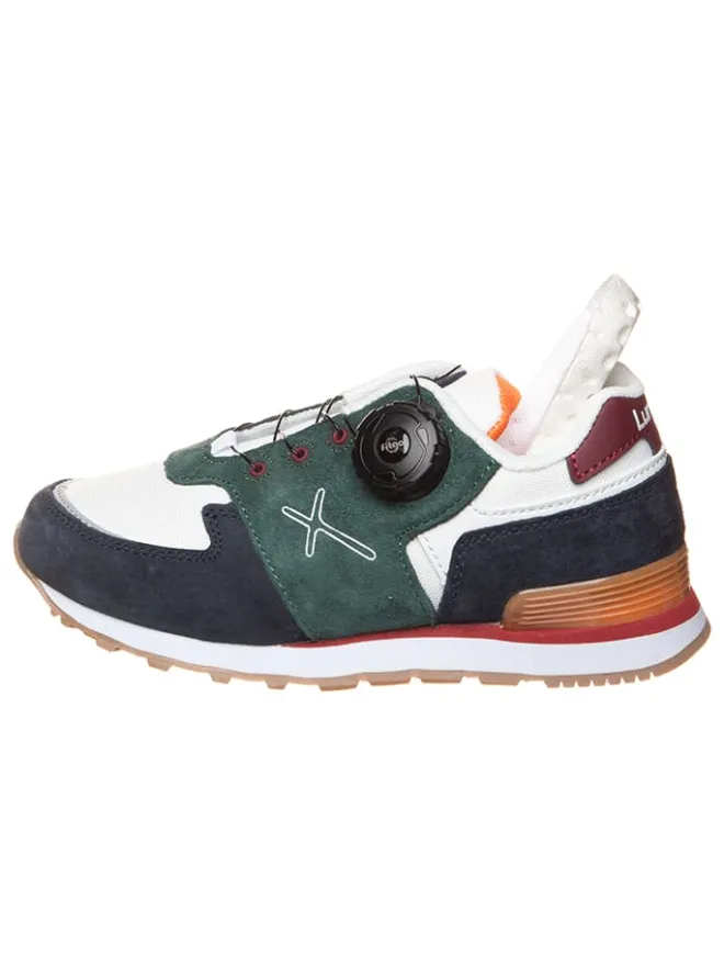 Lurchi Sneakers·Sneakers Low^Leder-Sneakers "George" in Weiß/ Grün