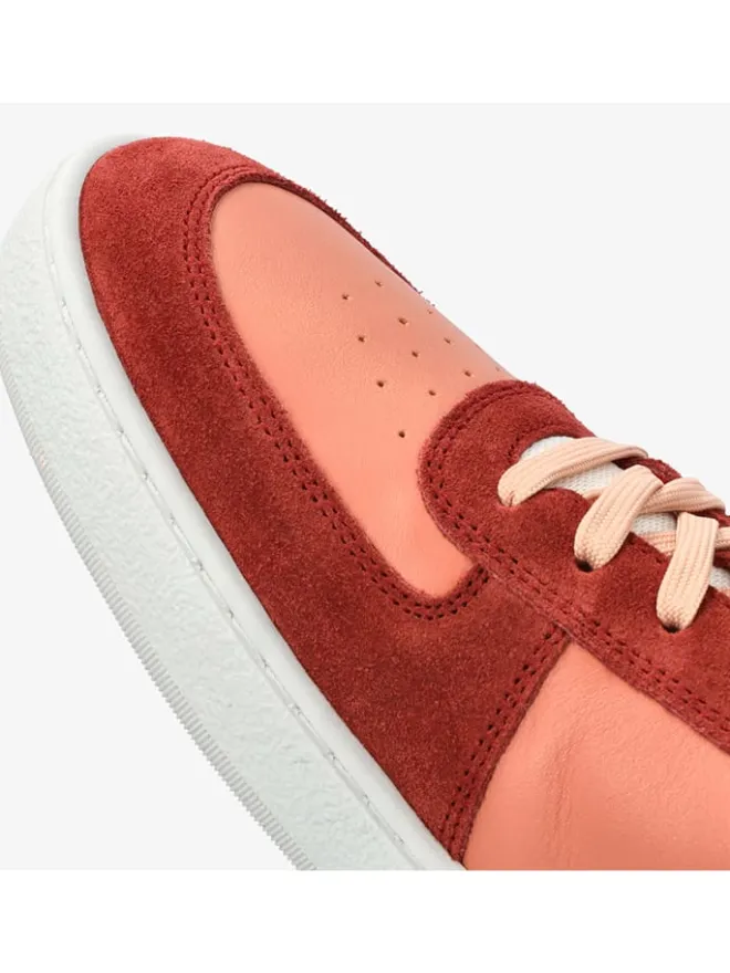 Groundies Sneakers^Leder-Sneakers "Hamptons 2.0" in Rot