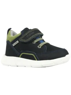 Leder-Sneakers "Hero" in Dunkelblau/ Grün>Richter Shoes Discount