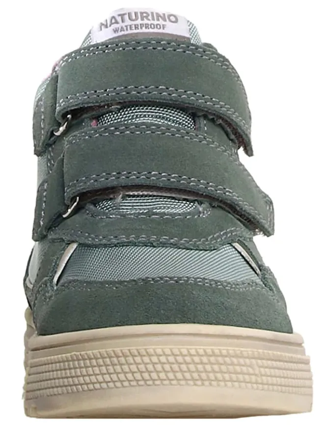 Leder-Sneakers "Hess 3" in Türkis/ Pink>Naturino Hot