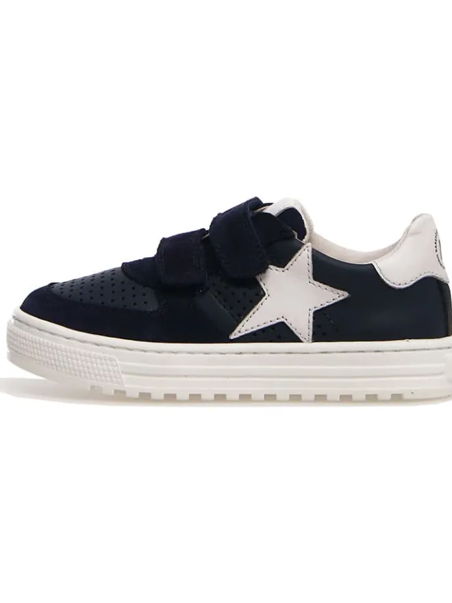 Leder-Sneakers "Hess" in Dunkelblau>Naturino