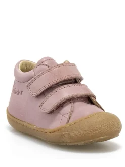 Leder-Sneakers in Altrosa>Naturino Clearance