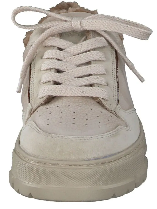 Paul Green Sneakers^Leder-Sneakers in Beige