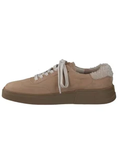Paul Green Schnürschuhe^Leder-Sneakers in Beige