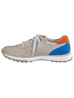 Paul Green Sneakers^Leder-Sneakers in Beige/ Blau