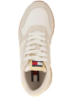 Leder-Sneakers in Beige/ Gelb><noscript><img width=