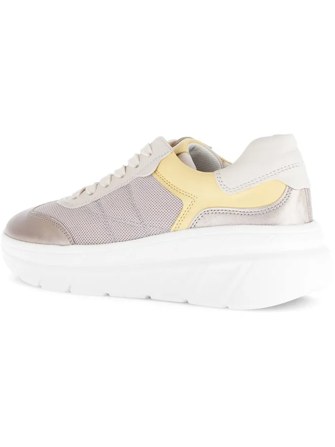 Leder-Sneakers in Beige/ Gelb>Gabor Hot