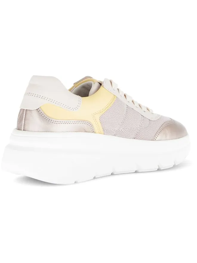 Leder-Sneakers in Beige/ Gelb>Gabor Hot
