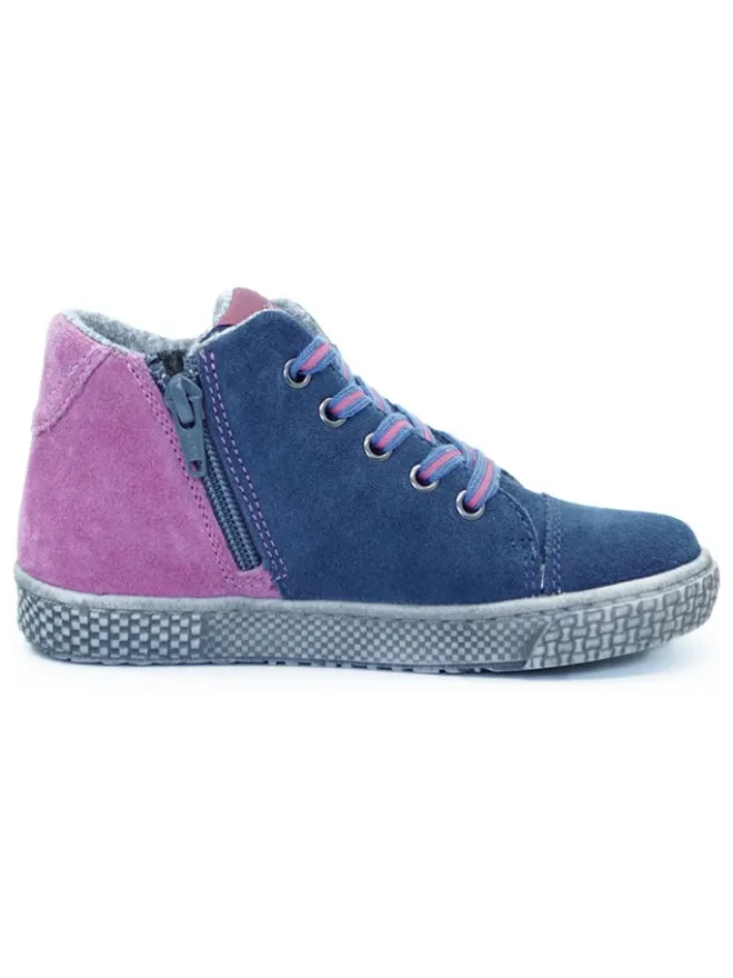 lamino Sneakers·Sneakers High^Leder-Sneakers in Blau