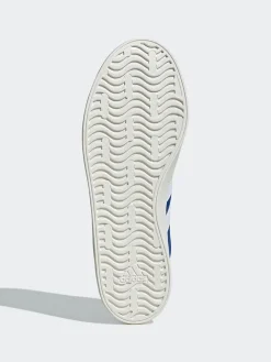 Leder-Sneakers in Blau/ Dunkelblau><noscript><img width=