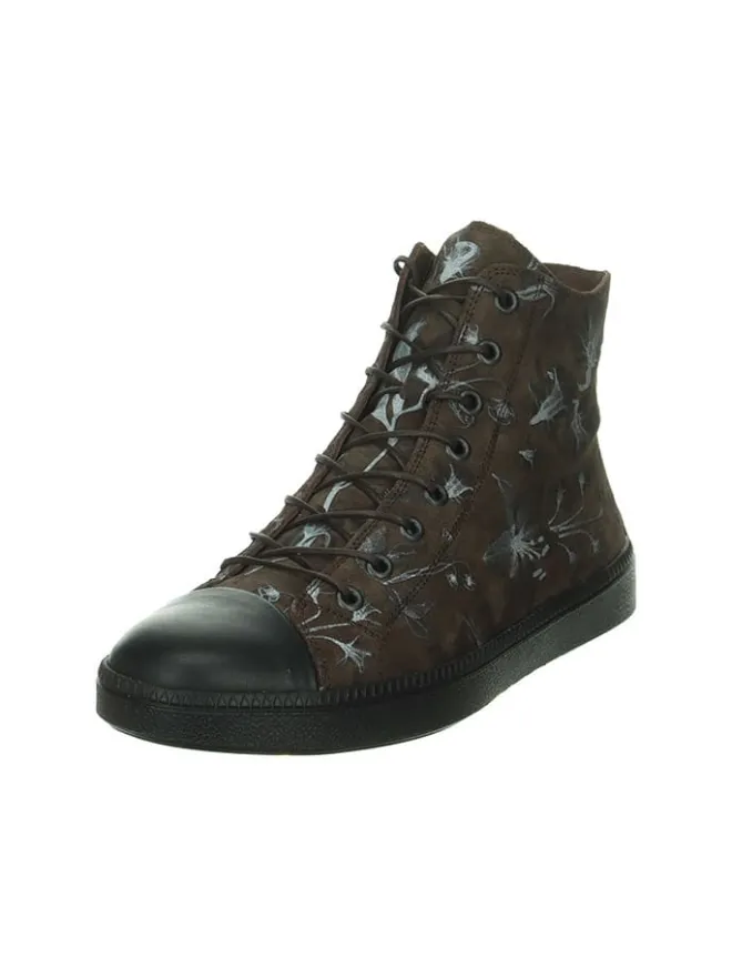 Leder-Sneakers in Braun>Think! Outlet