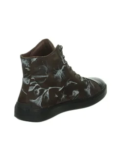 Leder-Sneakers in Braun><noscript><img width=
