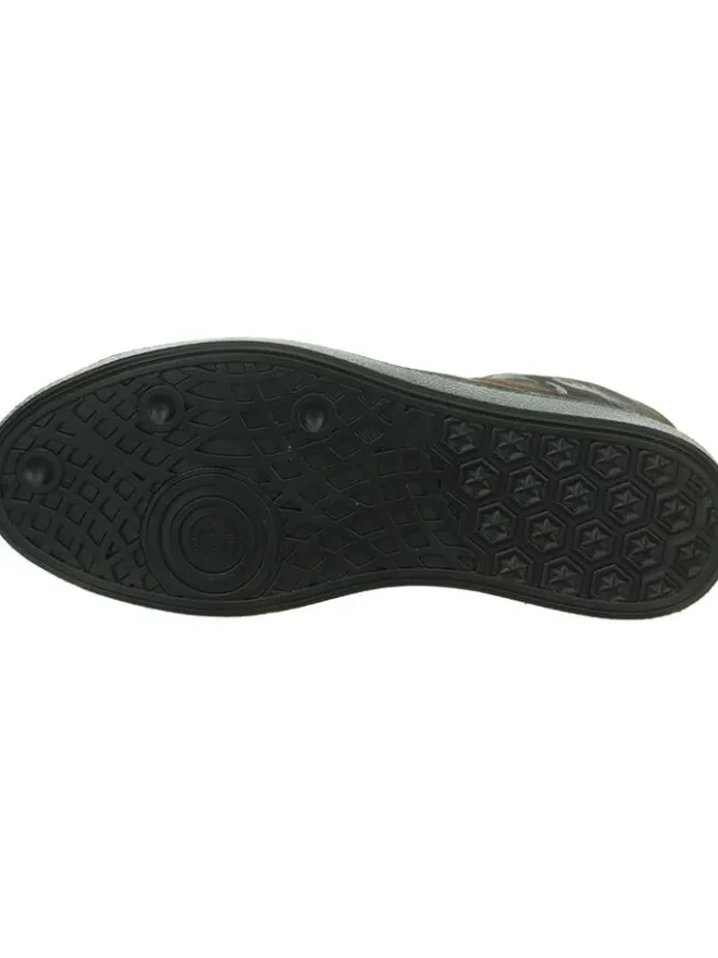 Leder-Sneakers in Braun>Think! Outlet