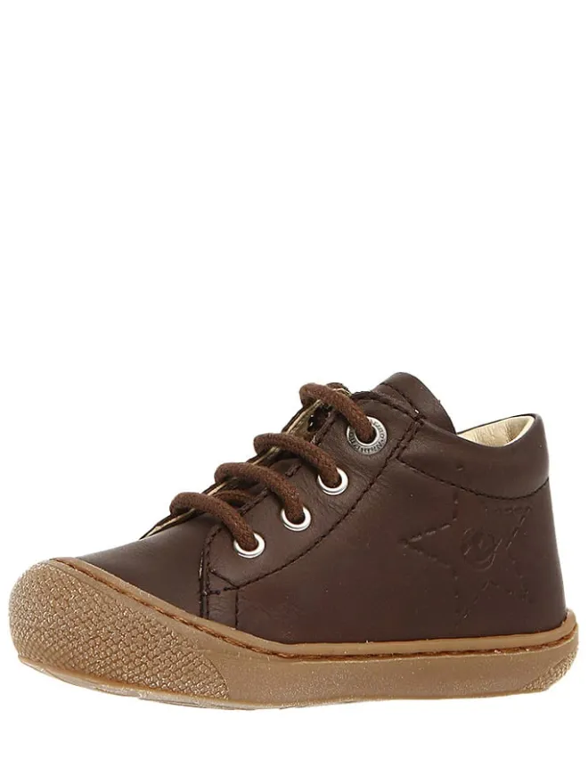 Leder-Sneakers in Braun>Naturino Best