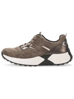 Leder-Sneakers in Braun>Gabor Sale
