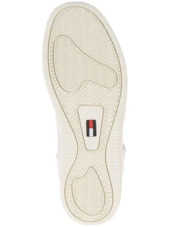 Leder-Sneakers in Creme><noscript><img width=