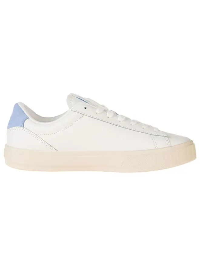 Tommy Hilfiger Shoes Sneakers^Leder-Sneakers in Creme/ Hellblau