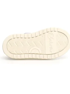 Leder-Sneakers in Dunkelblau/ Weiß><noscript><img width=