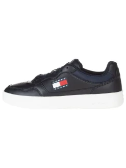Leder-Sneakers in Dunkelblau>Tommy Hilfiger Shoes Clearance