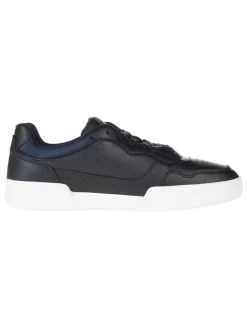 Leder-Sneakers in Dunkelblau>Tommy Hilfiger Shoes Clearance